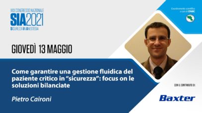 Pietro Caironi incontro Giovedì 13 maggio